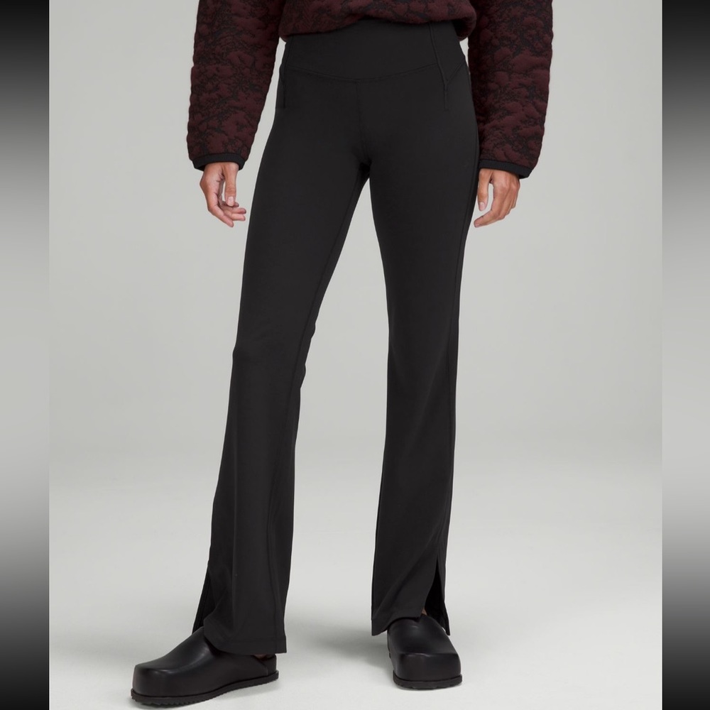 Lululemon Groove High-Rise Split-Hem Flared Pant